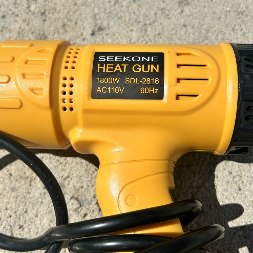 Seekone Yellow Heat Gun